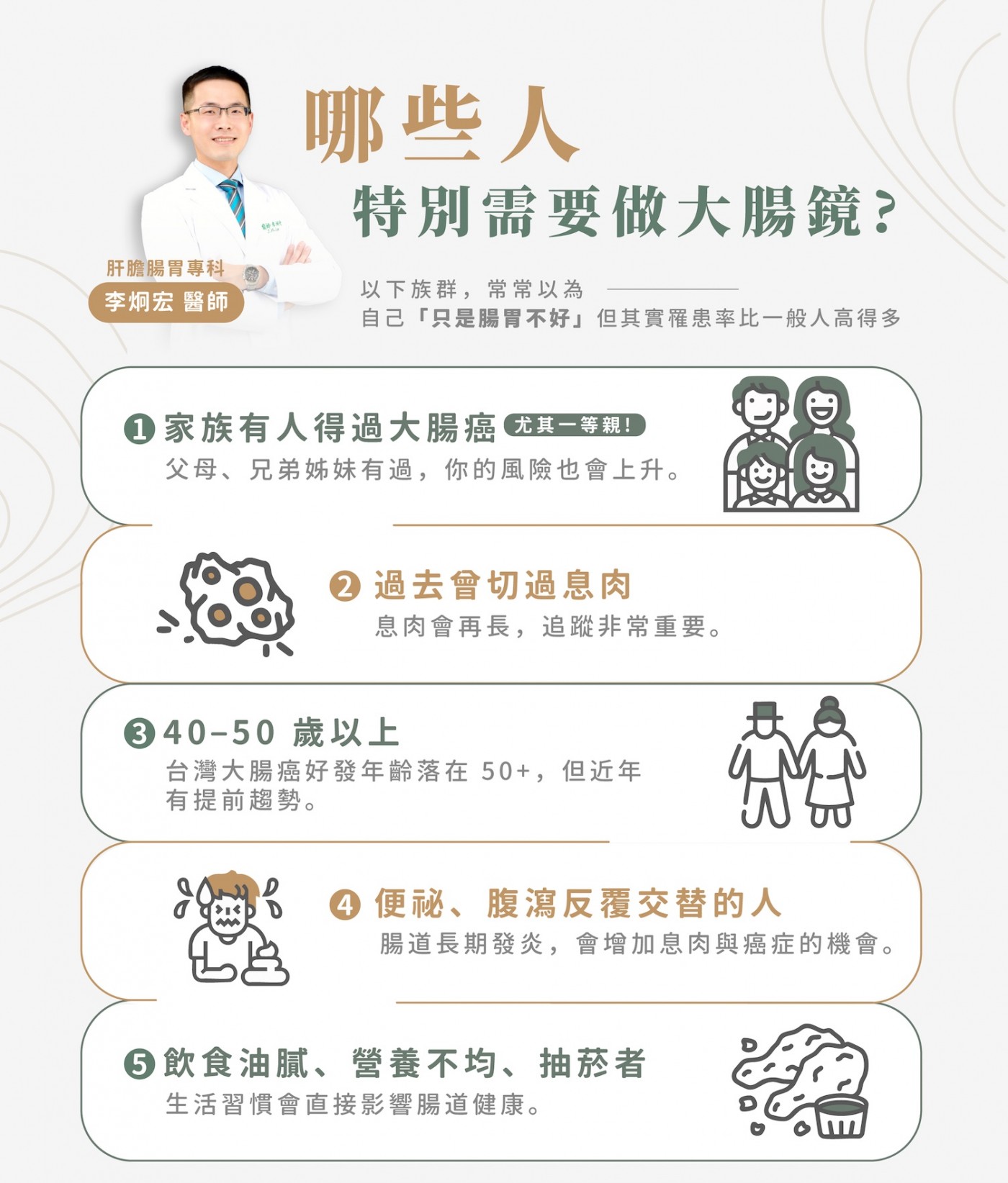 大腸鏡高風險族群